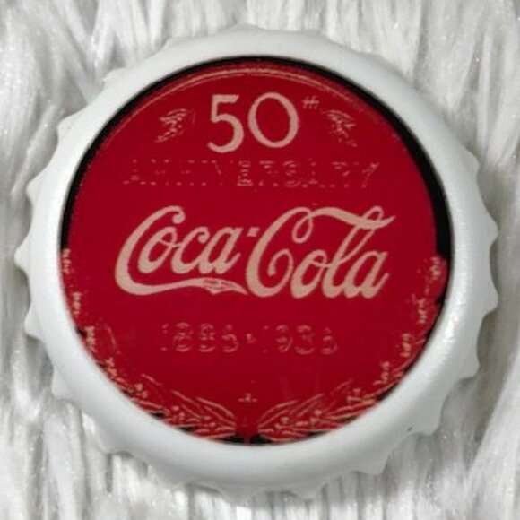 NWOT Set of 3 Vintage Coca-Cola Bottlecap & Coke Bottle Thermostat Magnets - Picture 4 of 7